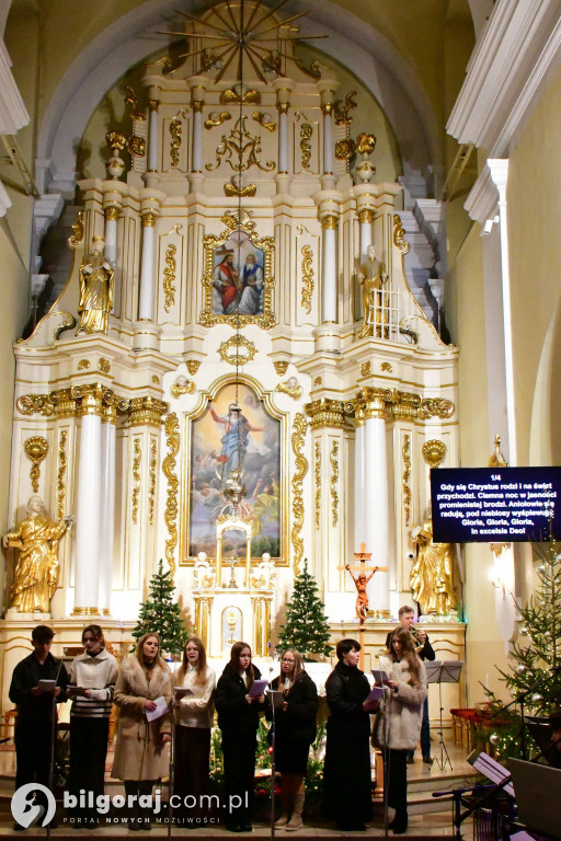 Koncert kolęd w parafii Wniebowzięcia NMP w Biłgoraju