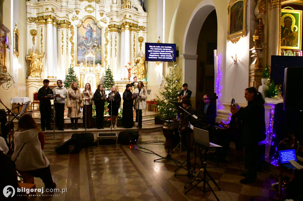 Koncert kolęd w parafii Wniebowzięcia NMP w Biłgoraju