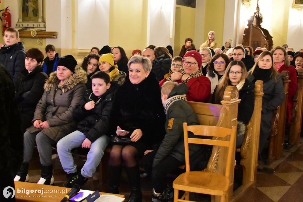 Koncert kolęd w parafii Wniebowzięcia NMP w Biłgoraju