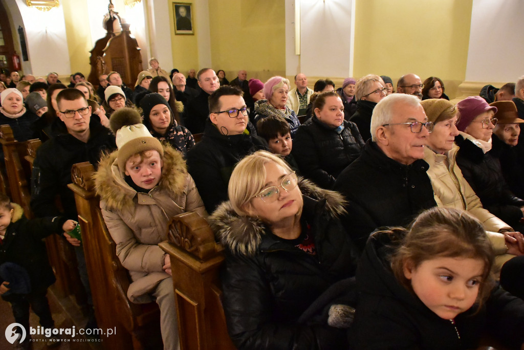 Koncert kolęd w parafii Wniebowzięcia NMP w Biłgoraju