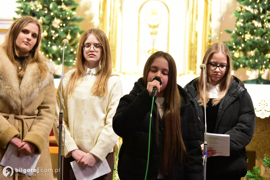 Koncert kolęd w parafii Wniebowzięcia NMP w Biłgoraju