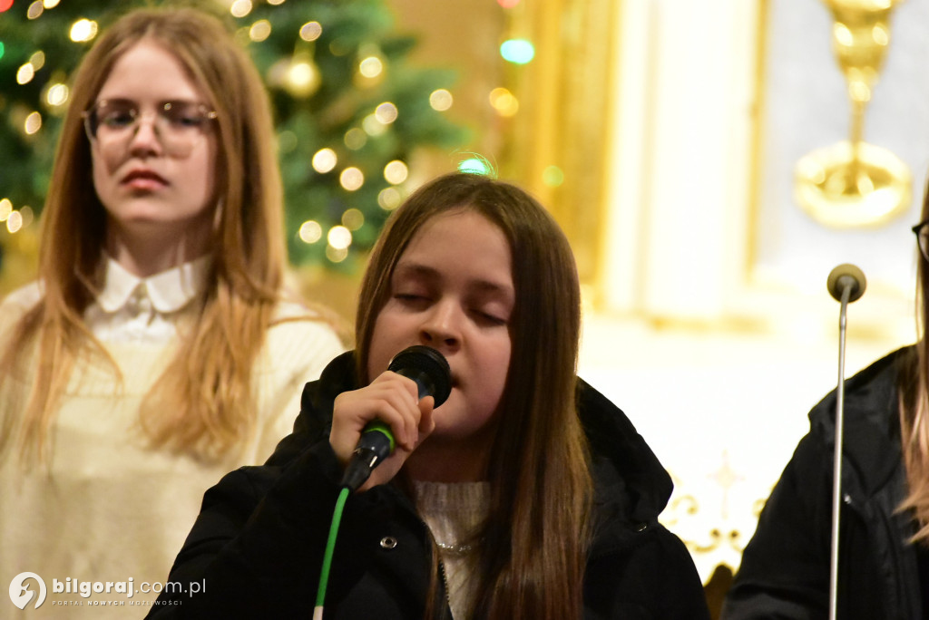 Koncert kolęd w parafii Wniebowzięcia NMP w Biłgoraju