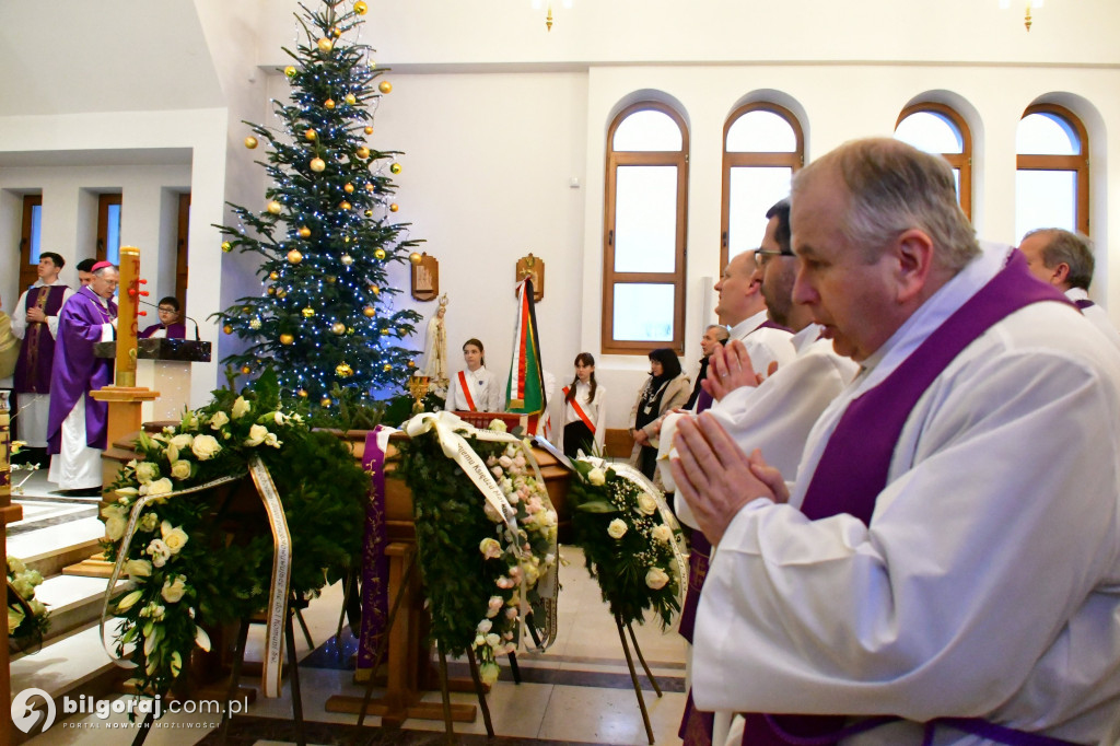 Msza żałobna za śp. ks. Marka Tworka