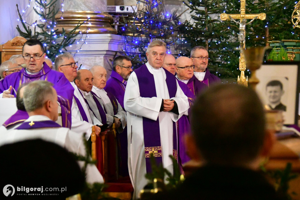 Biłgoraj. Pogrzeb śp. ks. Marka Tworka