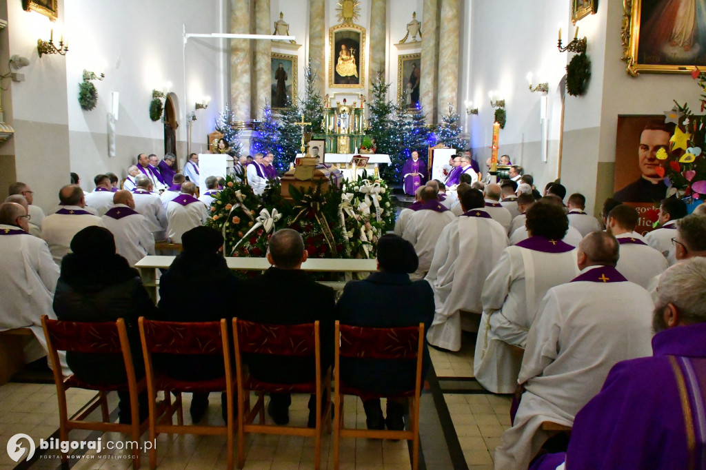 Biłgoraj. Pogrzeb śp. ks. Marka Tworka