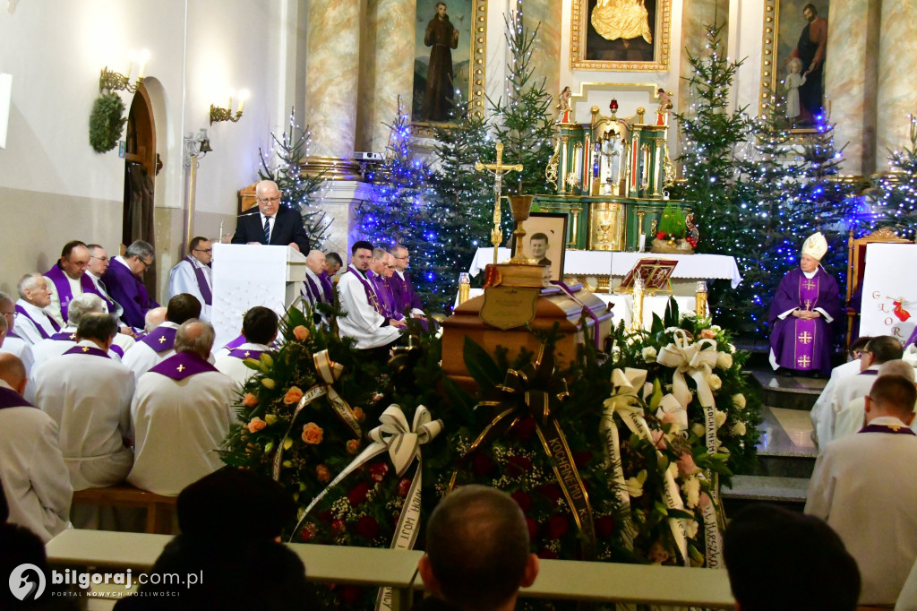 Biłgoraj. Pogrzeb śp. ks. Marka Tworka