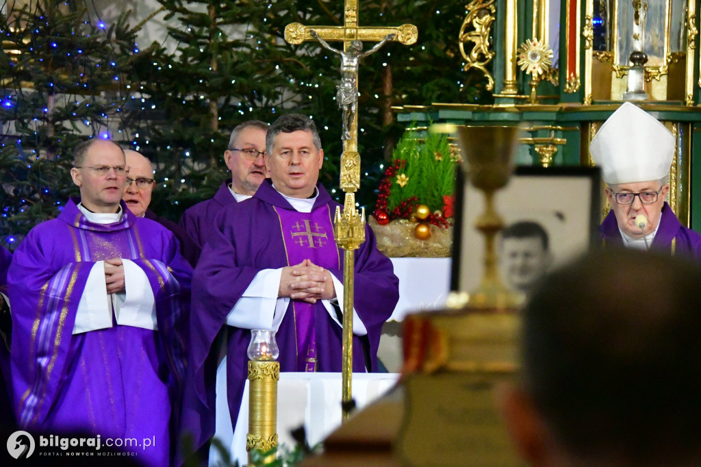 Biłgoraj. Pogrzeb śp. ks. Marka Tworka