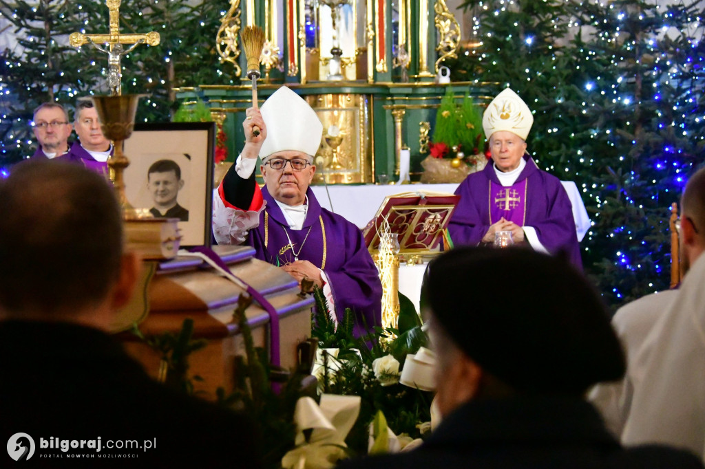 Biłgoraj. Pogrzeb śp. ks. Marka Tworka