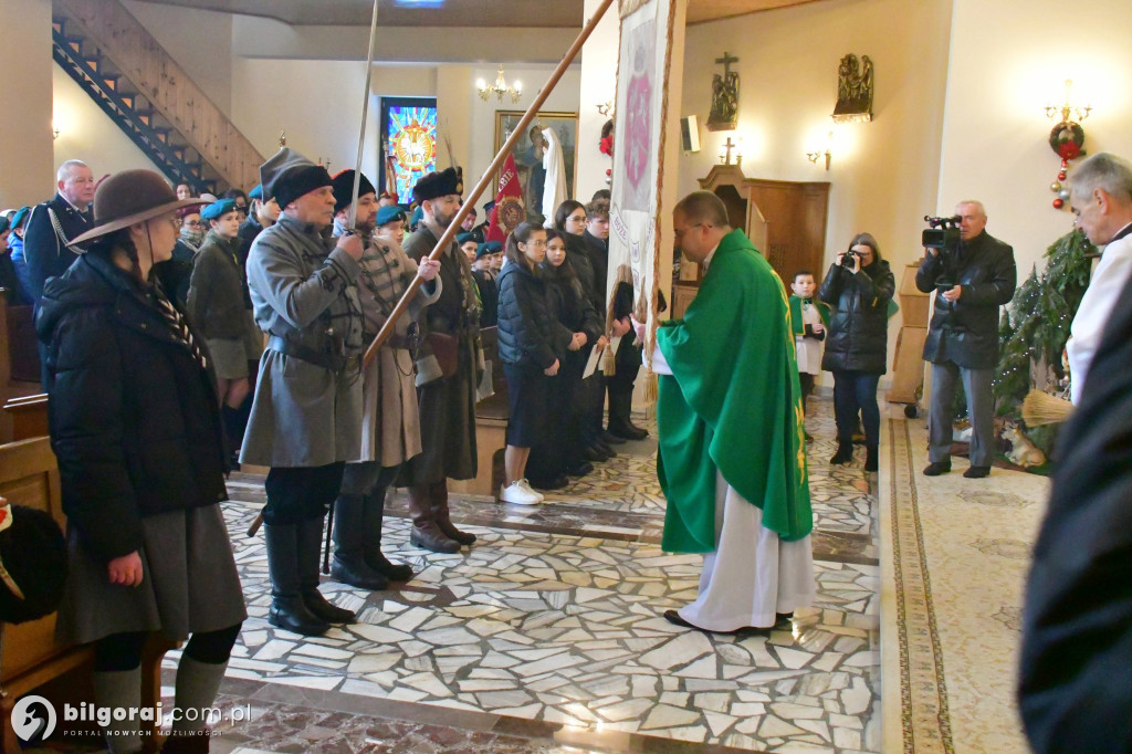 Poświęcenie chorągwi Biłgorajskiej Grupy Rekonstrukcji Historycznej