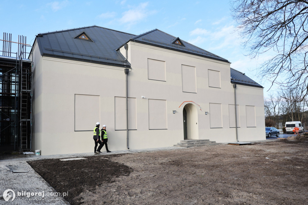 Muzeum Partyzantów Polskich Osuchy 44 w budowie