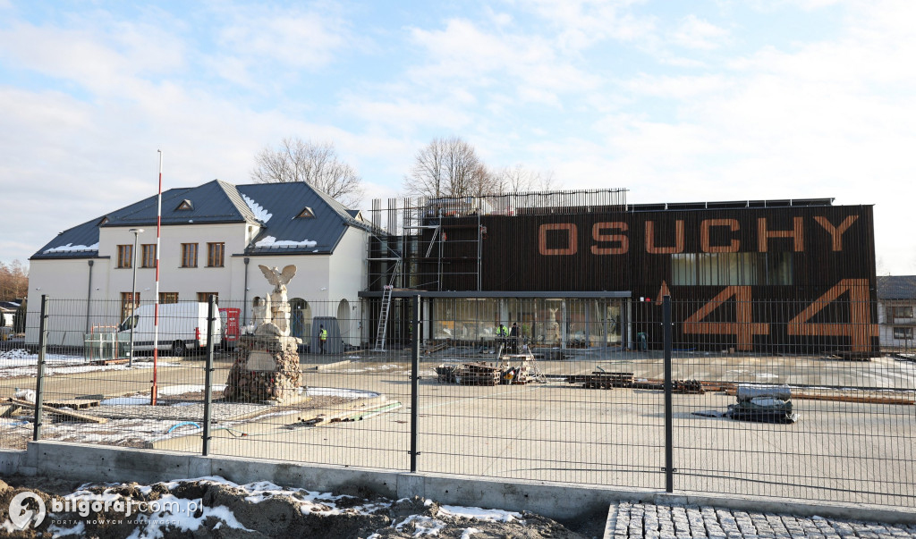 Muzeum Partyzantów Polskich Osuchy 44 w budowie