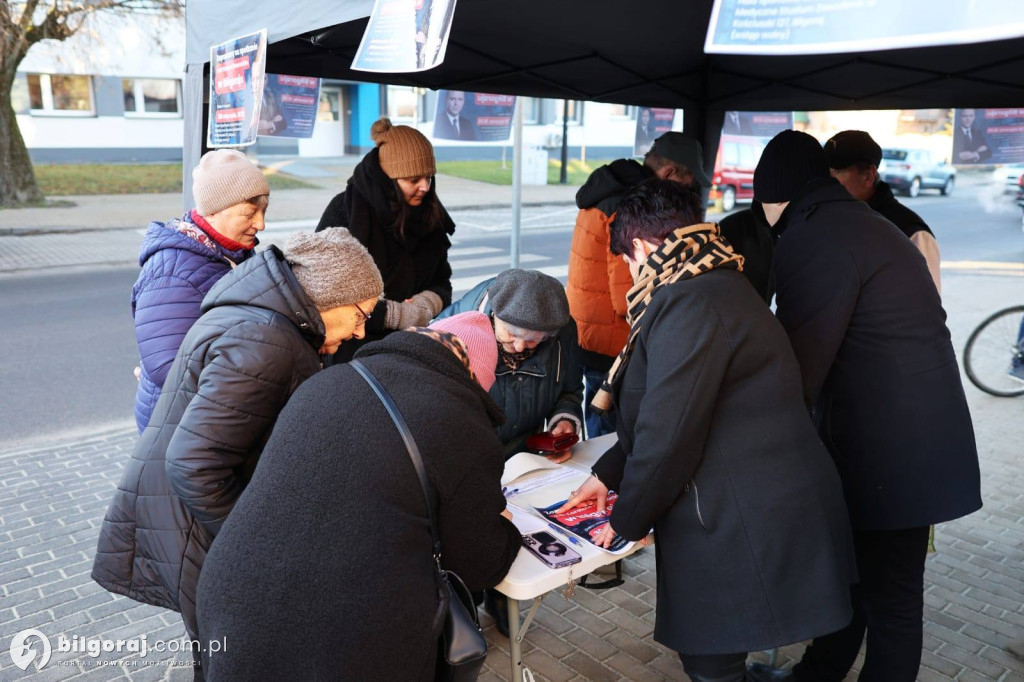 Zbierają podpisy pod kandydaturami kandydatów na Prezydenta RP