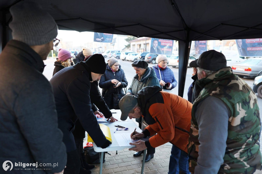 Zbierają podpisy pod kandydaturami kandydatów na Prezydenta RP