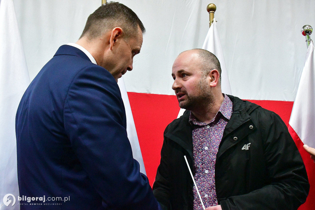 Karol Nawrocki w Biłgoraju. Kandydat na Prezydenta RP spotkał się z mieszkańcami