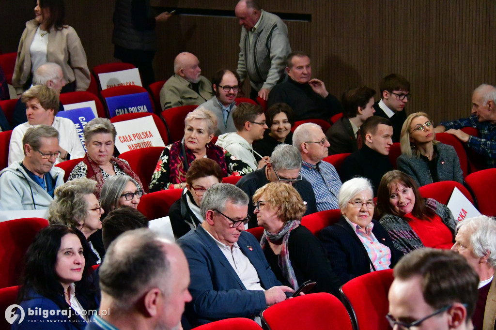 Rafał Trzaskowski w Biłgoraju