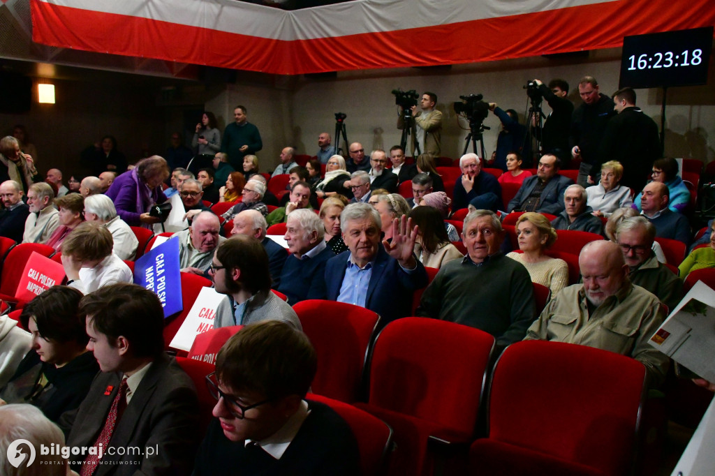 Rafał Trzaskowski w Biłgoraju