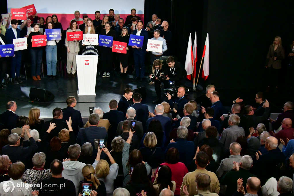 Rafał Trzaskowski w Biłgoraju