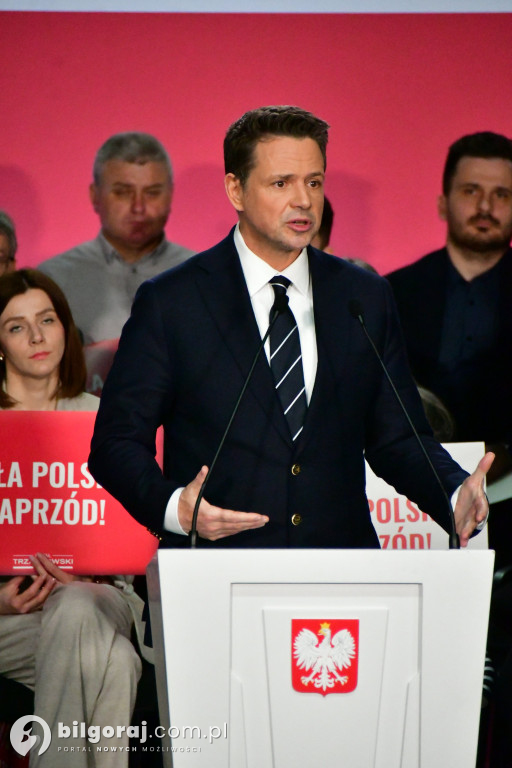 Rafał Trzaskowski w Biłgoraju