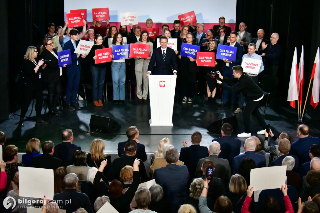 Rafał Trzaskowski w Biłgoraju