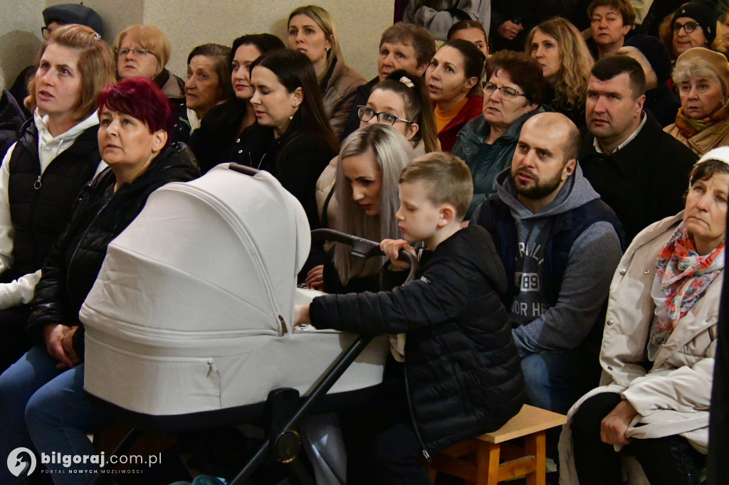 Marcin Zieliński poprowadził modlitwę w Biłgoraju