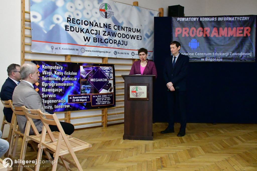Biłgoraj. II Powiatowym Konkursie Informatycznym Programmer