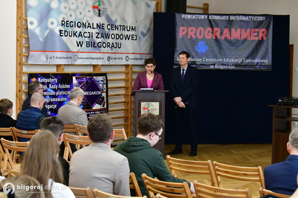 Biłgoraj. II Powiatowym Konkursie Informatycznym Programmer
