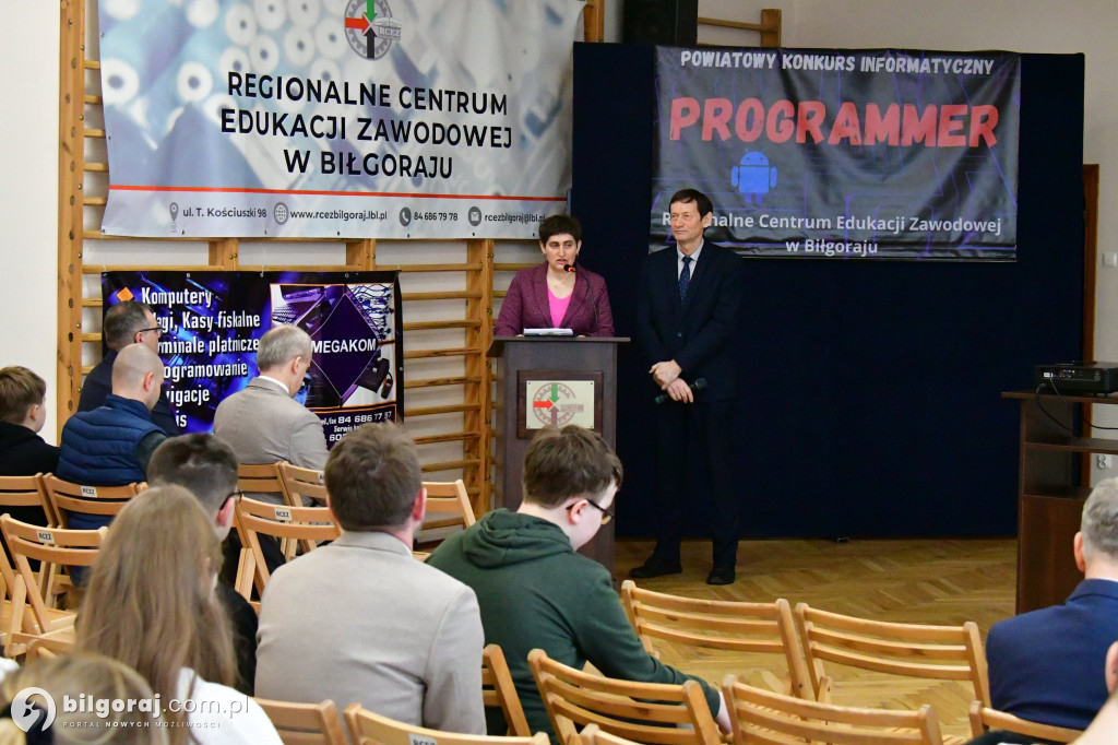 Biłgoraj. II Powiatowym Konkursie Informatycznym Programmer