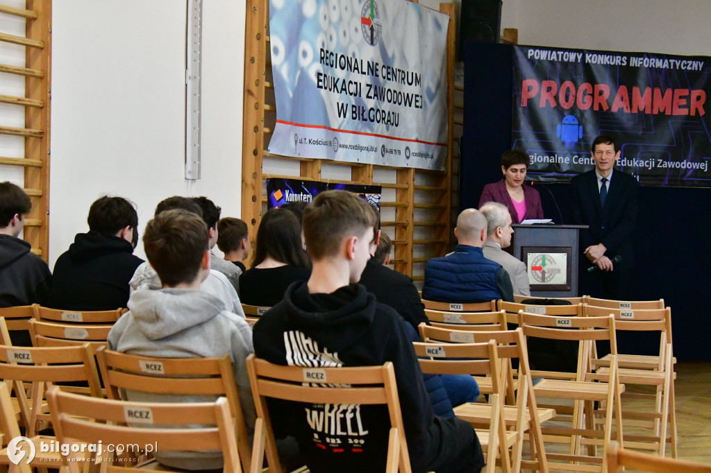 Biłgoraj. II Powiatowym Konkursie Informatycznym Programmer