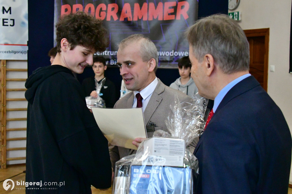 Biłgoraj. II Powiatowym Konkursie Informatycznym Programmer