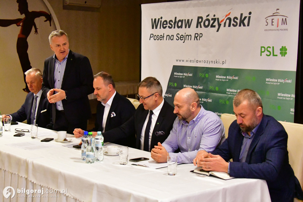 Biłgoraj. Ludowcy spotkali się z rolnikami