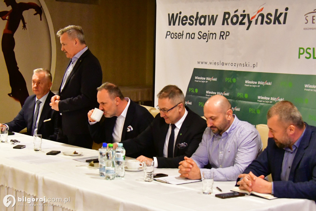 Biłgoraj. Ludowcy spotkali się z rolnikami