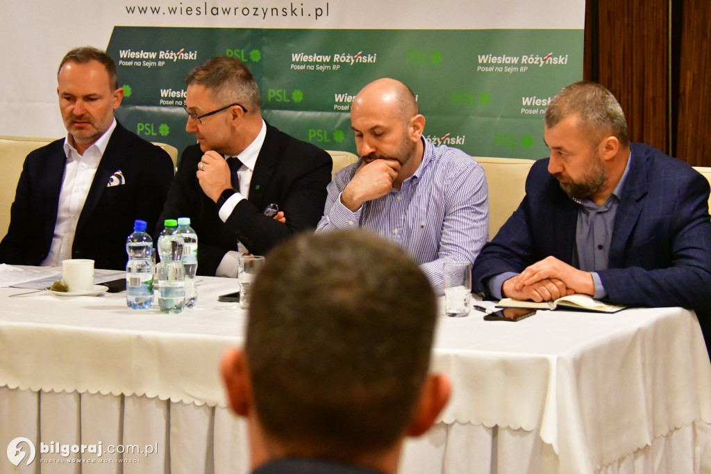 Biłgoraj. Ludowcy spotkali się z rolnikami