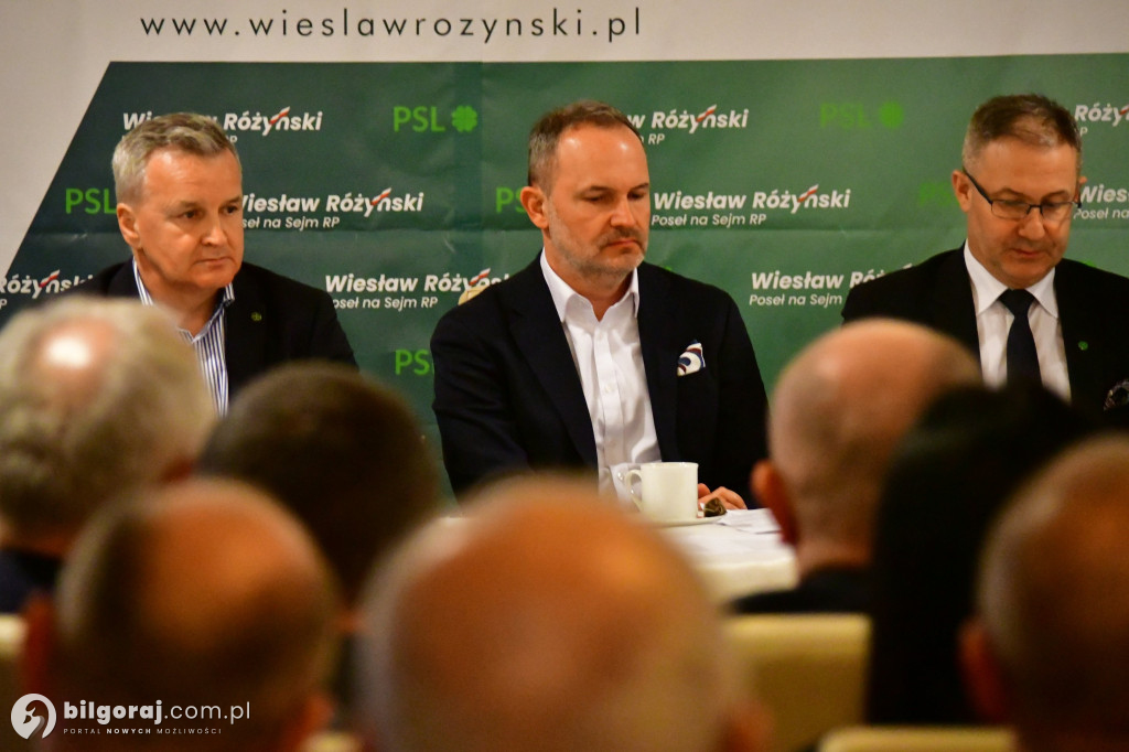 Biłgoraj. Ludowcy spotkali się z rolnikami