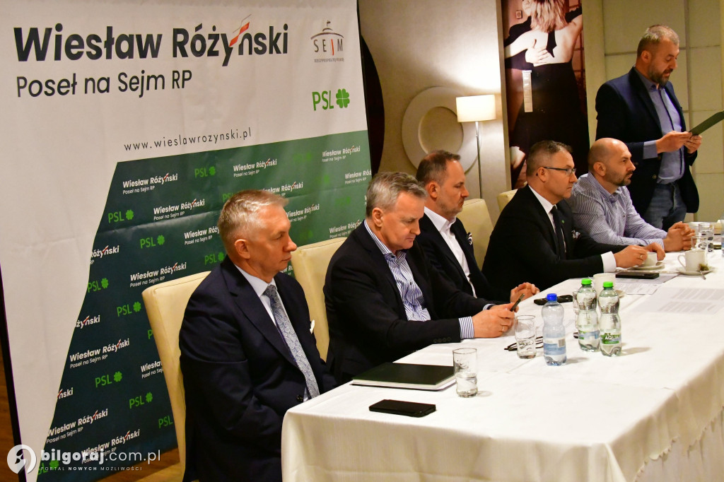 Biłgoraj. Ludowcy spotkali się z rolnikami