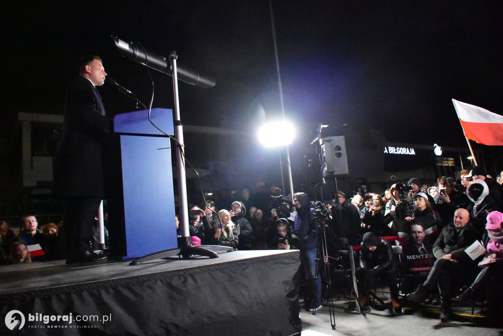 Sławomir Mentzen w Biłgoraju: Młodzi Polacy i wyzwania dla przyszłości kraju