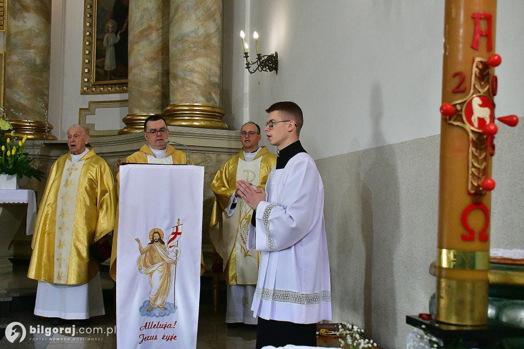 Chrystus prawdziwie zmartwychwstał!  Rezurekcja w biłgorajskim sanktuarium
