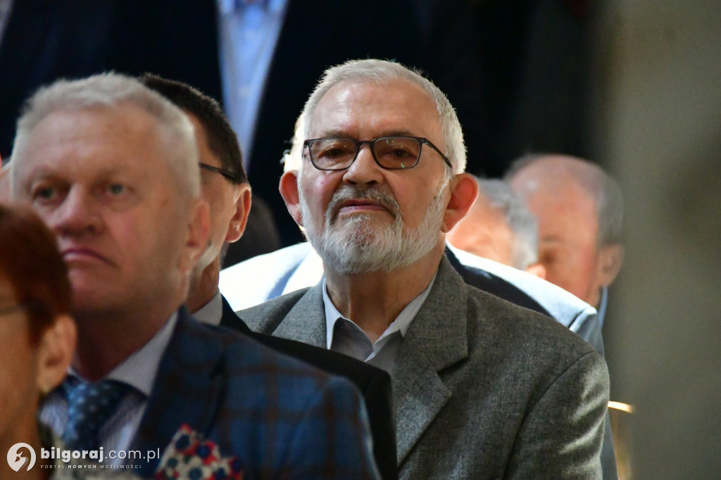 Pogrzeb śp. Eugeniusza Stróża, byłego burmistrza Tarnogrodu