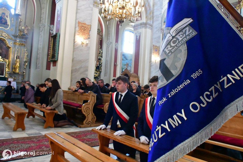 Pogrzeb śp. Eugeniusza Stróża, byłego burmistrza Tarnogrodu