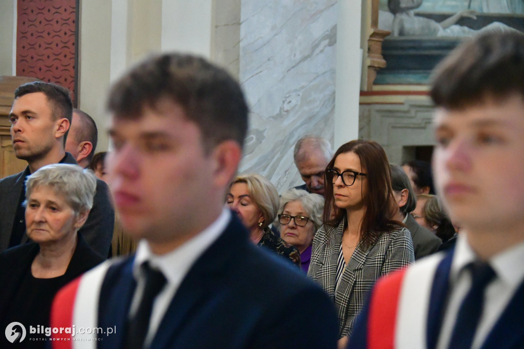 Pogrzeb śp. Eugeniusza Stróża, byłego burmistrza Tarnogrodu