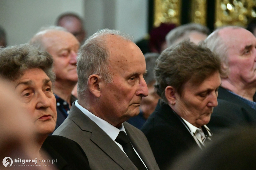 Pogrzeb śp. Eugeniusza Stróża, byłego burmistrza Tarnogrodu