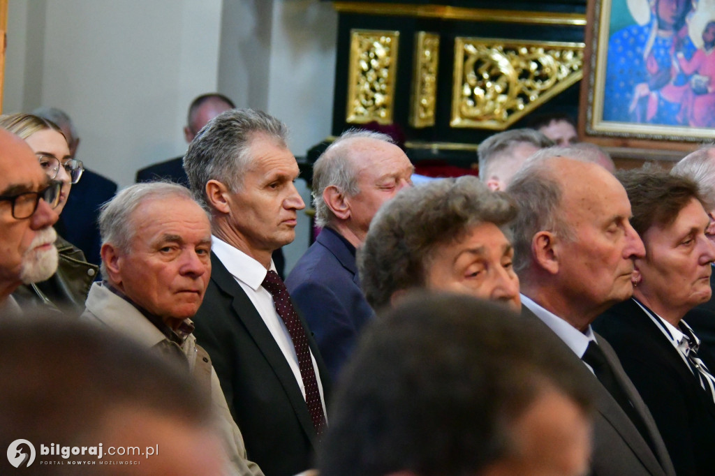 Pogrzeb śp. Eugeniusza Stróża, byłego burmistrza Tarnogrodu
