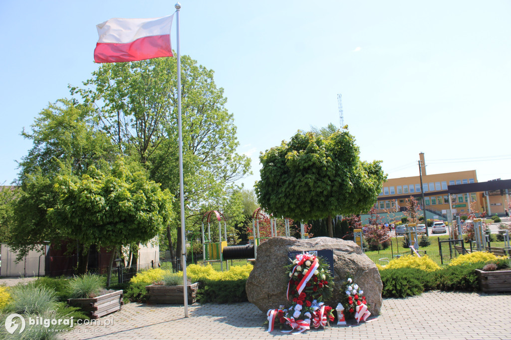 Uroczystości trzeciomajowe w Potoku Górnym