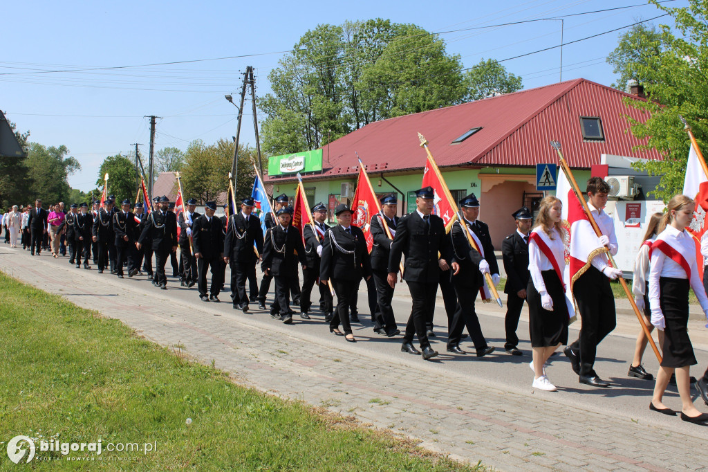 Uroczystości trzeciomajowe w Potoku Górnym