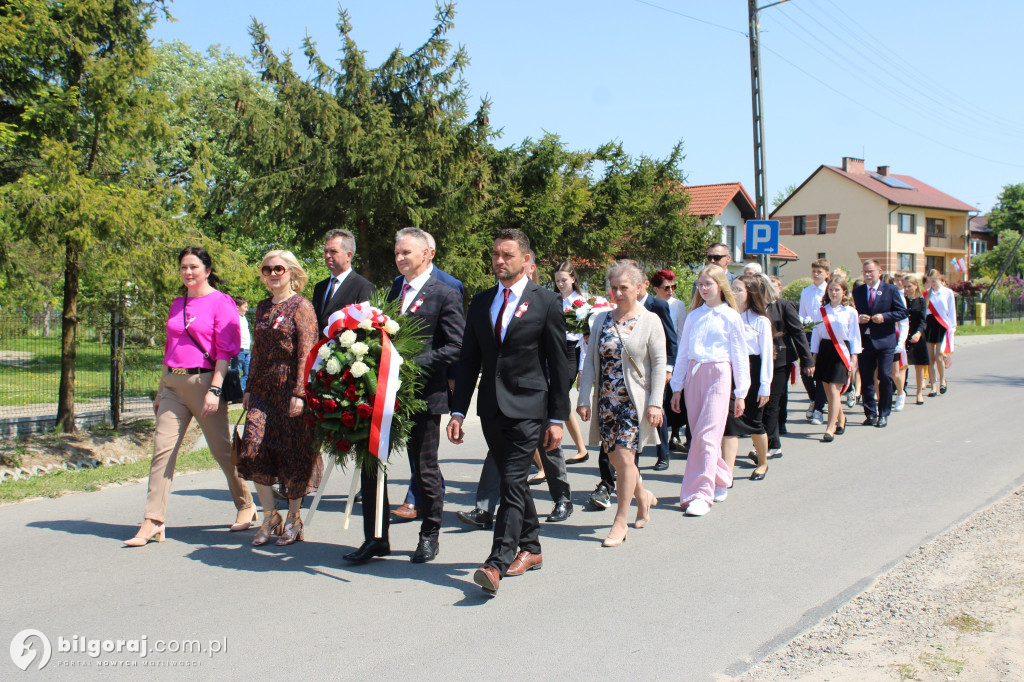 Uroczystości trzeciomajowe w Potoku Górnym