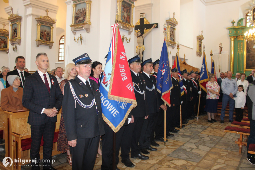 Uroczystości trzeciomajowe w Potoku Górnym