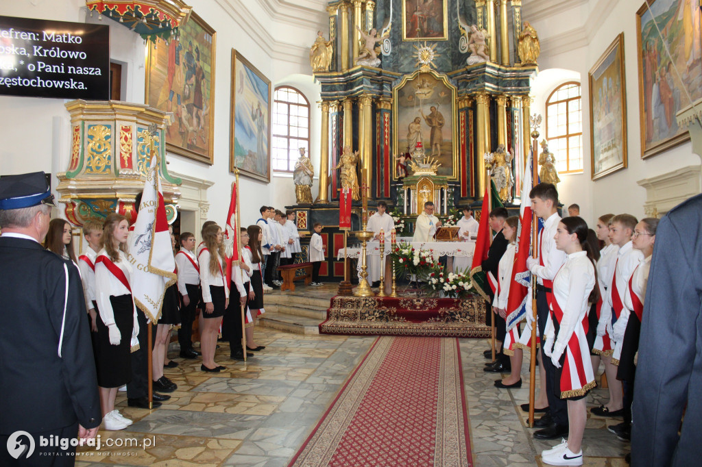 Uroczystości trzeciomajowe w Potoku Górnym