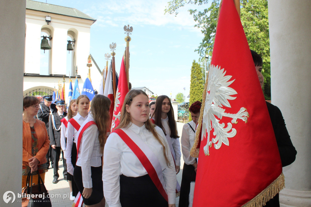 Uroczystości trzeciomajowe w Potoku Górnym