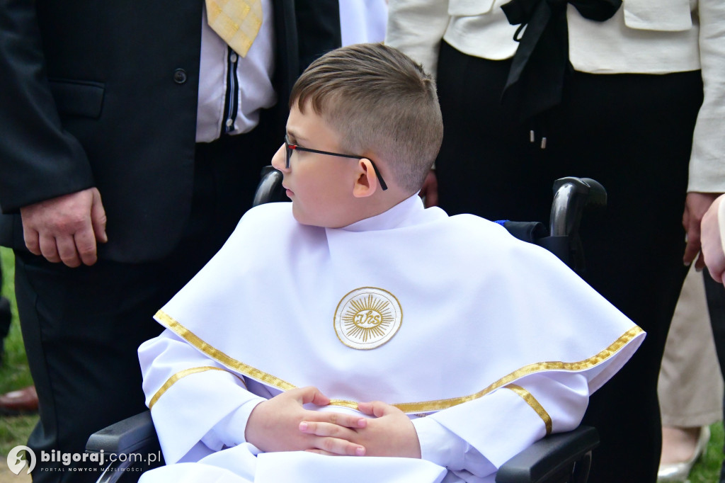 Pierwsza Komunia Święta w parafii w Soli