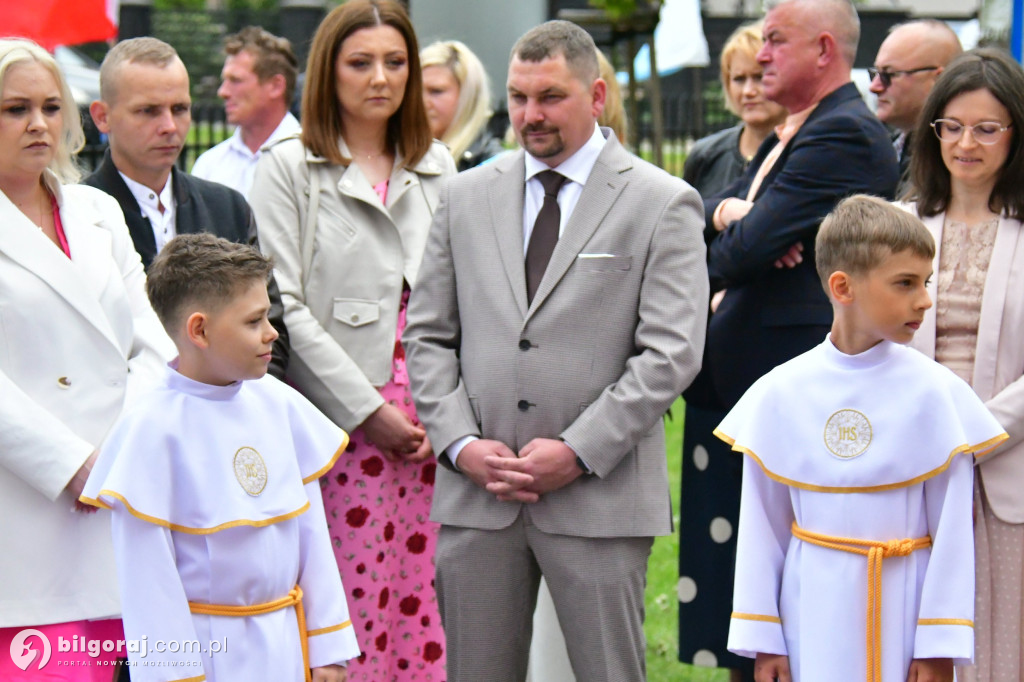 Pierwsza Komunia Święta w parafii w Soli