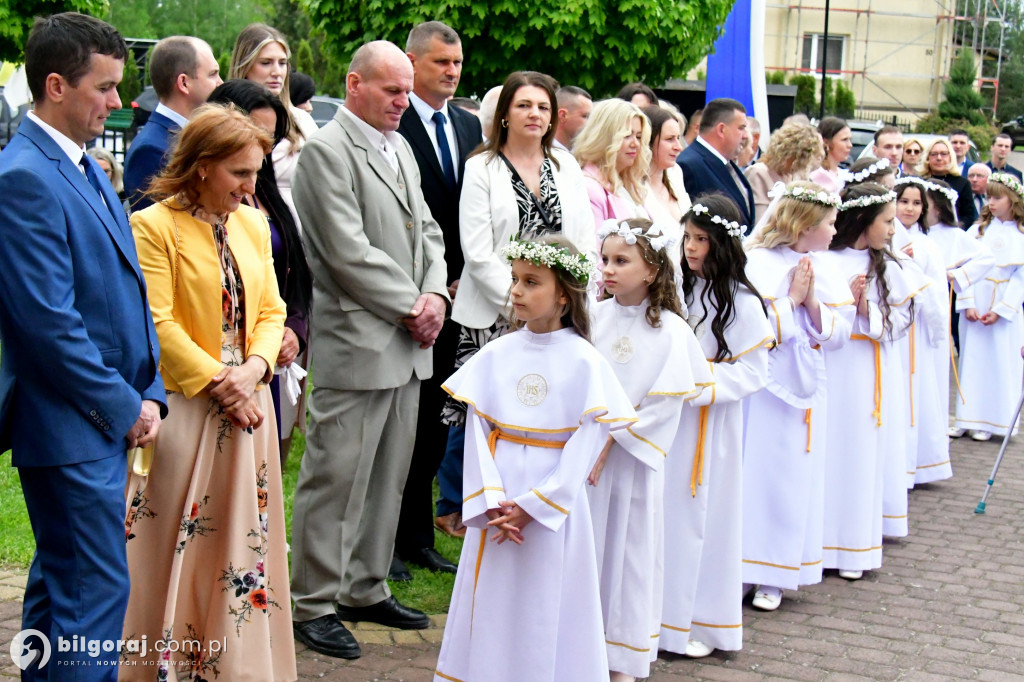Pierwsza Komunia Święta w parafii w Soli